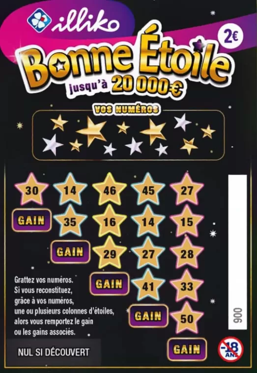 Nouveau jeu à gratter , Ségonzac, Le Jeanneteau